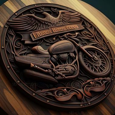 3D мадэль Harley Davidson Iron 1200 (STL)